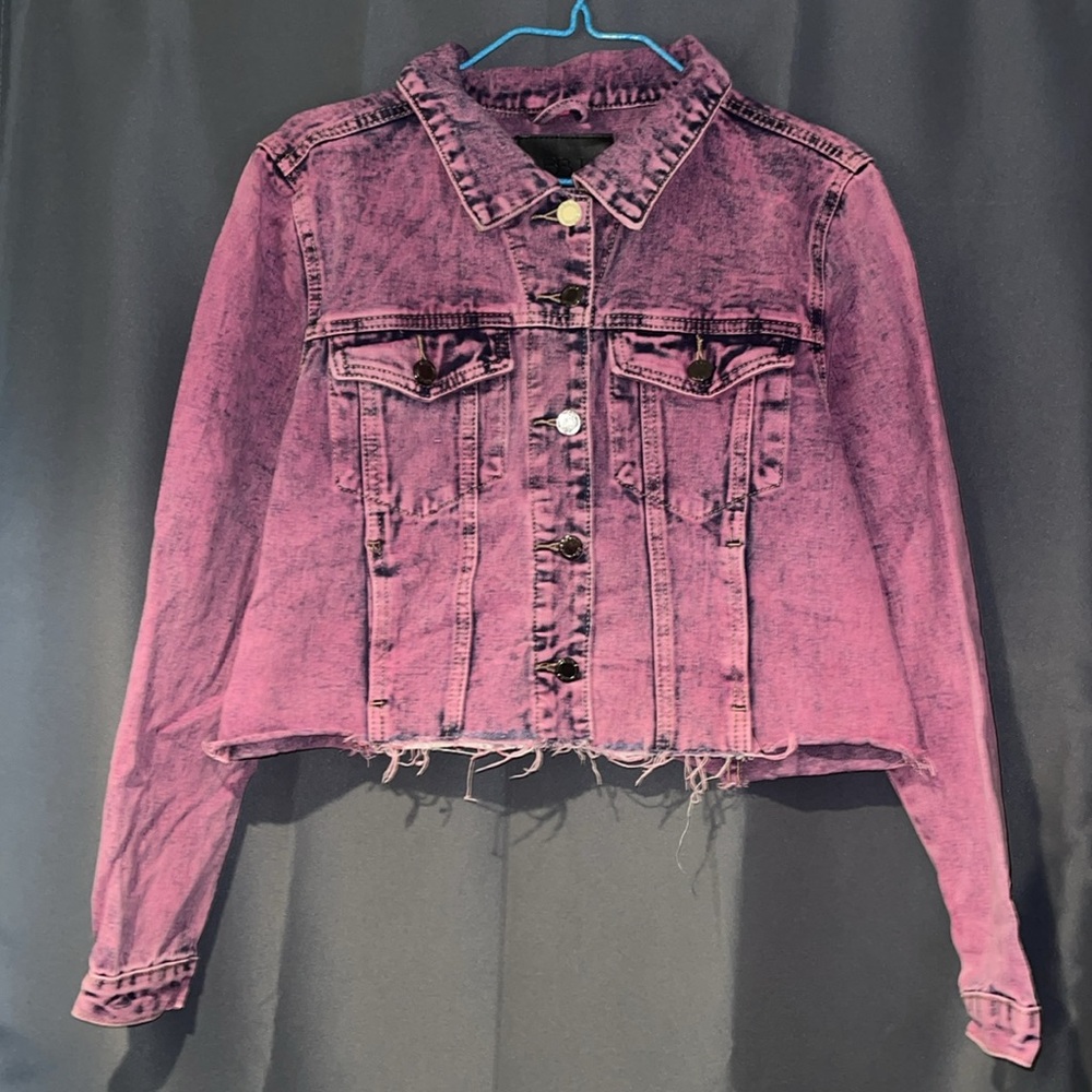 BBJ dyed denim jacket